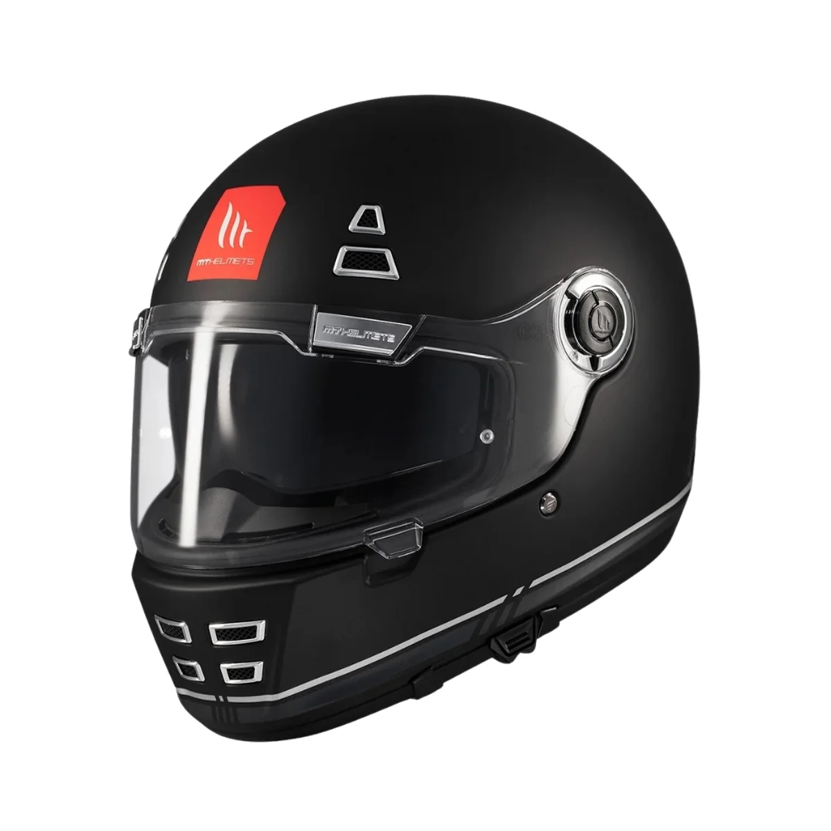 Casca integrala MT Jarama SV B2 negru mat - model Retro
