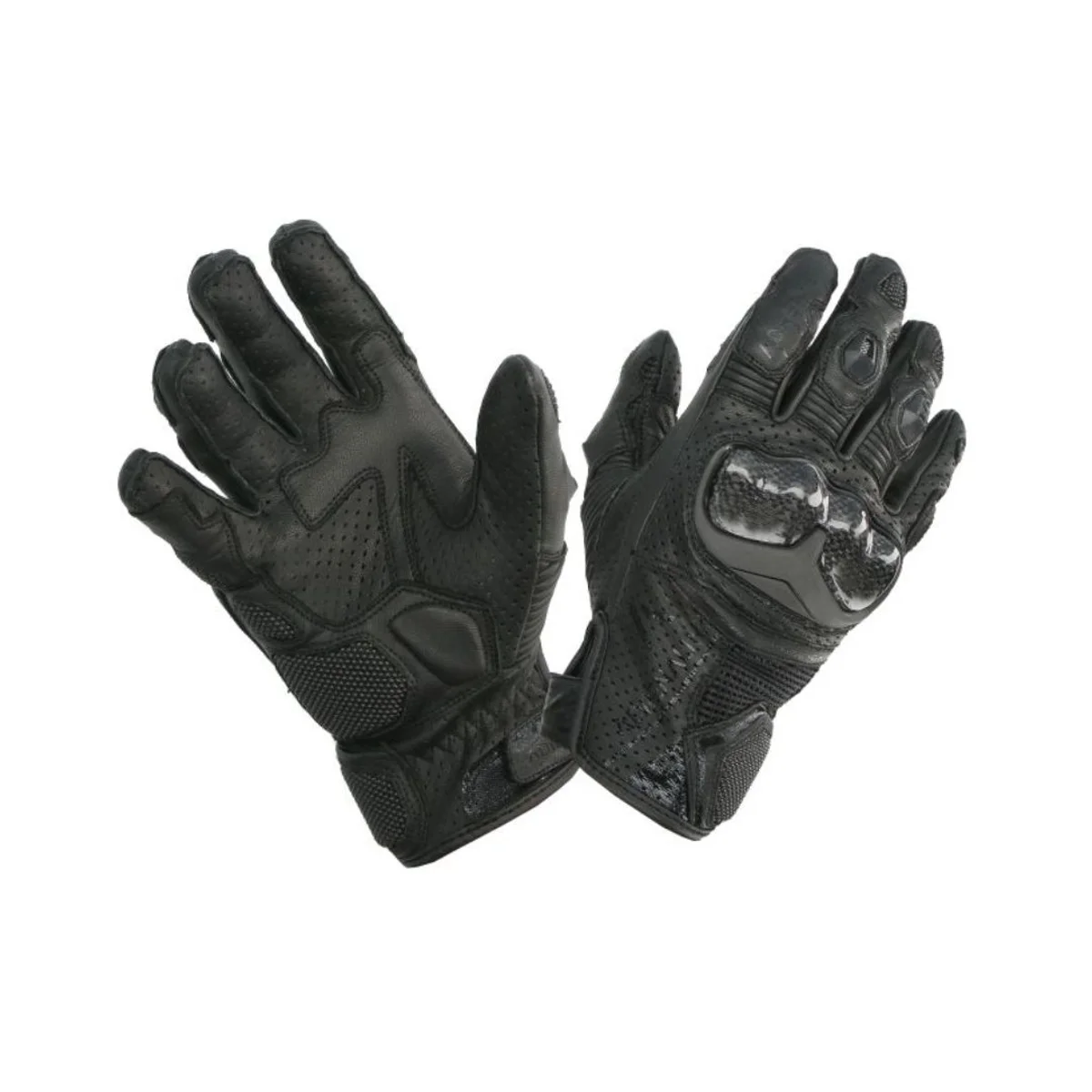 Manusi Piele Touring ADRENALINE HEXAGON PPE - Negru