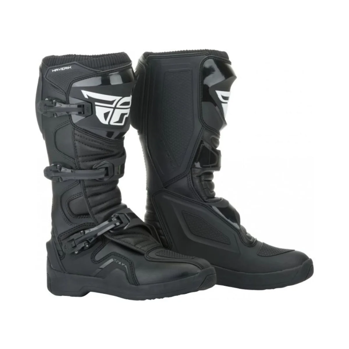 Cizme cross/enduro Maverik Fly Racing - Negru