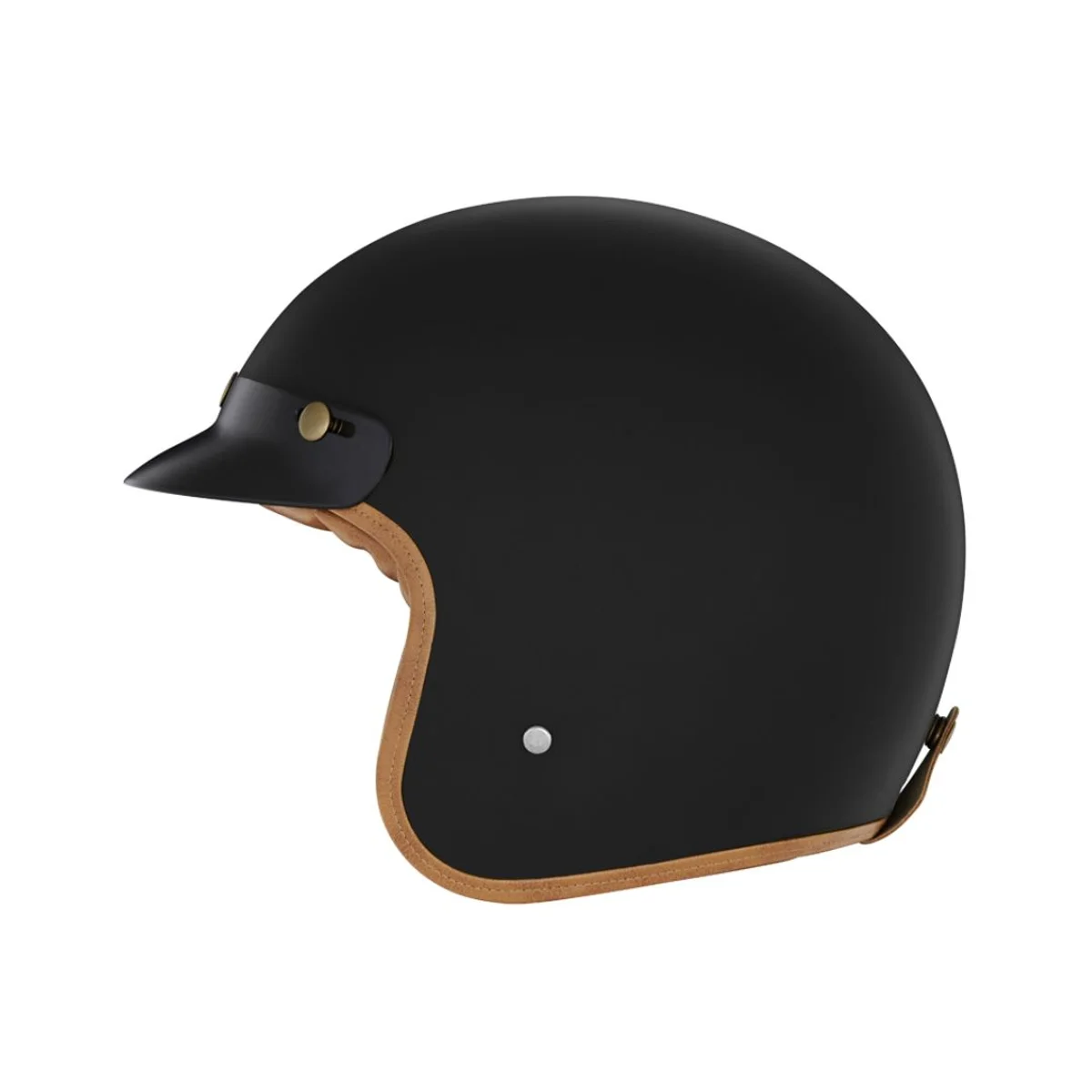 Casca jet NOX N243 SOLID - Negru mat