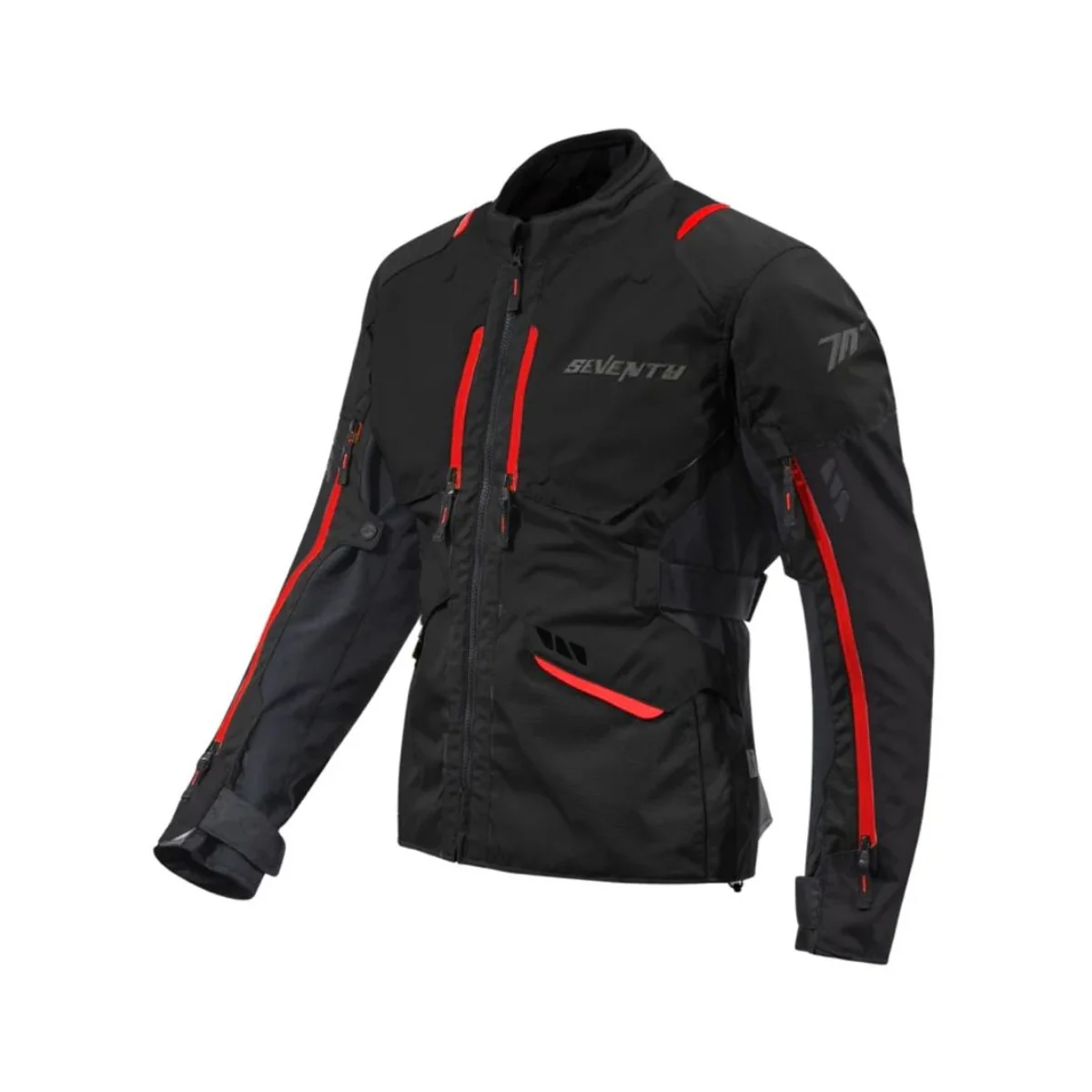 Geaca (jacheta) moto barbati ADV/Touring Seventy all season/iarna model SD-JT67 Tanami - negru/rosu